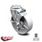 Service Caster 5 Inch Semi Steel Wheel Swivel Bolt Hole Caster with Brake SCC-BH20S515-SSR-TLB - alternate 3